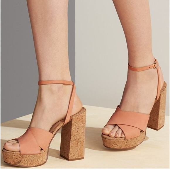 Aldo Vintage Boho Ankle Strap Platform Heel Sandal - Picture 4 of 6